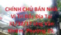 CHÍNH CHỦ BÁN NHÀ Vị Trí Đắc Địa Tại Quận Bình Thạnh-Tp Hcm